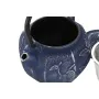 Teapot Home ESPRIT Blue White Stainless steel Iron 600 ml (2 Units) by Home ESPRIT, Tea and coffee sets - Ref: S3053359, Pric...