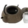 Tetera Home ESPRIT Marrón Negro Acero Inoxidable Hierro 900 ml (2 Unidades) de Home ESPRIT, Servicio de té y café - Ref: S305...