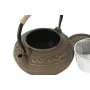 Teapot Home ESPRIT Brown Green Stainless steel Iron 1,3 L (2 Units) by Home ESPRIT, Tea and coffee sets - Ref: S3053362, Pric...