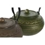 Teapot Home ESPRIT Brown Green Stainless steel Iron 1,3 L (2 Units) by Home ESPRIT, Tea and coffee sets - Ref: S3053362, Pric...