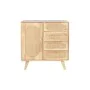 Aparador DKD Home Decor Natural Metal Madera de caucho 73,5 x 35 x 78 cm de DKD Home Decor, Armarios y aparadores - Ref: S305...