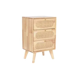 Caisson à Tiroirs DKD Home Decor Naturel Métal Bois d'hévéa 40 x 30 x 63 cm de DKD Home Decor, Commodes - Réf : S3053368, Pri...