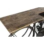 Mesa auxiliar DKD Home Decor Moto Negro Natural Madera Metal 180 x 35 x 86 cm de DKD Home Decor, Mesas - Ref: S3053417, Preci...