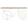 Consola DKD Home Decor Blanco Marrón Metal 165 x 35,5 x 83,8 cm de DKD Home Decor, Mesas - Ref: S3053419, Precio: 464,43 €, D...