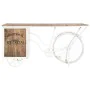 Consola DKD Home Decor Blanco Marrón Metal 165 x 35,5 x 83,8 cm de DKD Home Decor, Mesas - Ref: S3053419, Precio: 464,43 €, D...