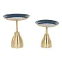 Set of 2 tables Home ESPRIT Blue Golden 40,5 x 40,5 x 48 cm by Home ESPRIT, Tables - Ref: S3053448, Price: 84,72 €, Discount: %