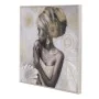 Painting Home ESPRIT Colonial Golden African Woman 80 x 2,8 x 80 cm (2 Units) by Home ESPRIT, Prints on Canvas - Ref: S305345...