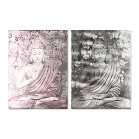 Painting Home ESPRIT Buddha Oriental 60 x 2,7 x 80 cm (2 Units) by Home ESPRIT, Prints on Canvas - Ref: S3053458, Price: 59,1...