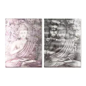 Bild Home ESPRIT Buddha Orientalisch 60 x 2,7 x 80 cm (2 Stück) von Home ESPRIT, Leinwanddrucke - Ref: S3053458, Preis: 51,76...