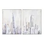 Painting Home ESPRIT New York Loft 60 x 2,4 x 80 cm (2 Units) by Home ESPRIT, Prints on Canvas - Ref: S3053465, Price: 67,35 ...