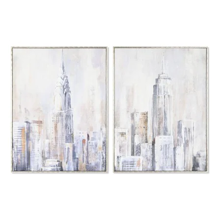 Painting Home ESPRIT New York Loft 60 x 2,4 x 80 cm (2 Units) by Home ESPRIT, Prints on Canvas - Ref: S3053465, Price: 67,35 ...