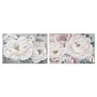 Cuadro Home ESPRIT Rosas Romántico 120 x 3,7 x 80 cm (2 Unidades) de Home ESPRIT, Impresiones sobre lienzo - Ref: S3053469, P...