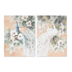 Cadre Home ESPRIT Tropical 90 x 3,7 x 120 cm (2 Unités) de Home ESPRIT, Impressions sur toile - Réf : S3053470, Prix : 161,62...