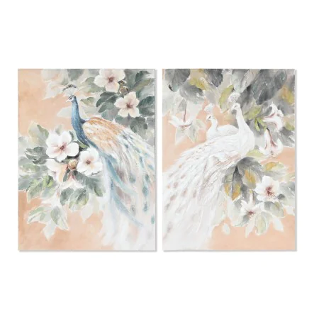 Painting Home ESPRIT Tropical 90 x 3,7 x 120 cm (2 Units) by Home ESPRIT, Prints on Canvas - Ref: S3053470, Price: 145,47 €, ...