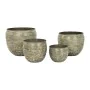 Set of Planters Home ESPRIT Green Aluminium 39 x 39 x 33 cm by Home ESPRIT, Cachepots - Ref: S3053550, Price: 163,51 €, Disco...