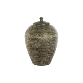 Vase Home ESPRIT grün Aluminium 40 x 40 x 49 cm von Home ESPRIT, Vasen - Ref: S3053553, Preis: 86,84 €, Rabatt: %