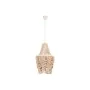 Suspension Home ESPRIT Blanc Marron Bois Métal 25 W 40 x 40 x 70 cm de Home ESPRIT, Plafonniers - Réf : S3053559, Prix : 193,...