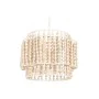 Deckenlampe Home ESPRIT Weiß Hellbraun Holz Metall 25 W 38 x 38 x 29 cm von Home ESPRIT, Deckenleuchten - Ref: S3053560, Prei...