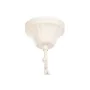 Lampadario Home ESPRIT Bianco Marrone Chiaro Legno Metallo 25 W 38 x 38 x 29 cm di Home ESPRIT, Plafoniere - Rif: S3053560, P...