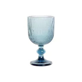 Conjunto de Copos DKD Home Decor Azul Cristal 240 ml de DKD Home Decor, Copos de água - Ref: S3053581, Preço: 21,30 €, Descon...