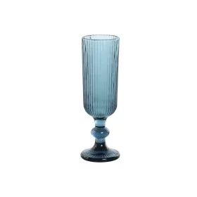 Set of cups DKD Home Decor Blue Crystal 150 ml by DKD Home Decor, Water Glasses - Ref: S3053583, Price: 16,60 €, Discount: %