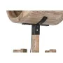 Lampada da Terra Home ESPRIT Nero Naturale Teca Legno Riciclato 50 W 220 V 31 x 31 x 156 cm di Home ESPRIT, Lampade da terra ...