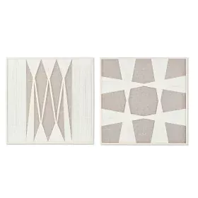 Canvas Home ESPRIT Modern 80 x 3 x 80 cm (2 Units) by Home ESPRIT, Prints on Canvas - Ref: S3053651, Price: 83,27 €, Discount: %