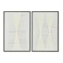 Toile Home ESPRIT Moderne 60 x 3 x 90 cm (2 Unités) de Home ESPRIT, Impressions sur toile - Réf : S3053653, Prix : 71,56 €, R...