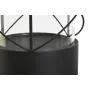 Castiçais Home ESPRIT Preto Metal Cristal 24,5 x 24,5 x 46 cm (2 Unidades) de Home ESPRIT, Candelabros e suportes para velas ...