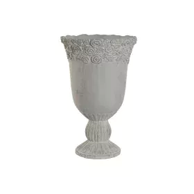 Vaso Home ESPRIT Bianco Cemento Romantico Consumato 31 x 31 x 49 cm di Home ESPRIT, Cachepot - Rif: S3053672, Prezzo: 38,70 €...