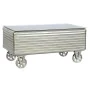 Mesa de Centro Home ESPRIT Metal Cristal 100 x 52 x 46 cm de Home ESPRIT, Jogos de móveis - Ref: S3053692, Preço: 174,09 €, D...