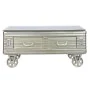 Mesa de Centro Home ESPRIT Metal Cristal 100 x 52 x 46 cm de Home ESPRIT, Jogos de móveis - Ref: S3053692, Preço: 174,09 €, D...