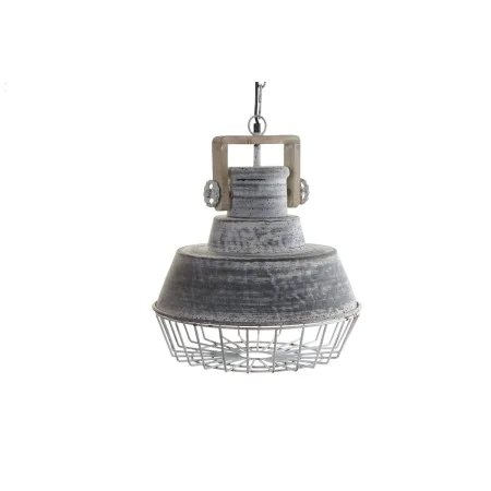 Ceiling Light Home ESPRIT Grey Wood Metal Iron 25 W 39 x 39 x 45 cm by Home ESPRIT, Ceiling Lights - Ref: S3053694, Price: 59...