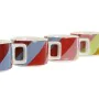 Juego de Tazas de Café DKD Home Decor Blanco Multicolor Marrón claro Metal Bambú Dolomita Moderno 260 ml de DKD Home Decor, T...