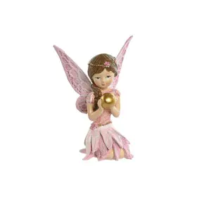 Figura Decorativa Home ESPRIT Cor de Rosa Fada 7,5 x 6,5 x 11 cm de Home ESPRIT, Adornos - Ref: S3053718, Preço: 7,39 €, Desc...