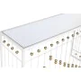 Consola Home ESPRIT Blanco Dorado Espejo 120 x 40 x 80 cm de Home ESPRIT, Mesas - Ref: S3053756, Precio: 111,45 €, Descuento: %