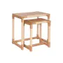 Set of 2 tables Home ESPRIT Natural Rope Fir 58 x 38 x 60 cm by Home ESPRIT, Side Tables - Ref: S3053780, Price: 185,28 €, Di...