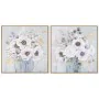 Painting Home ESPRIT Shabby Chic Vase 70 x 3,5 x 70 cm (2 Units) by Home ESPRIT, Prints on Canvas - Ref: S3053822, Price: 60,...