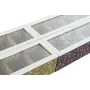 Caja para Infusiones DKD Home Decor Verde Mostaza Marrón oscuro Cristal Madera MDF (4 Unidades) de DKD Home Decor, Almacenami...