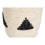 Juego de Cestos Home ESPRIT Negro Gris Natural Hierba marina Boho 33 x 33 x 40 cm (2 Unidades) de Home ESPRIT, Cajas - Ref: S...