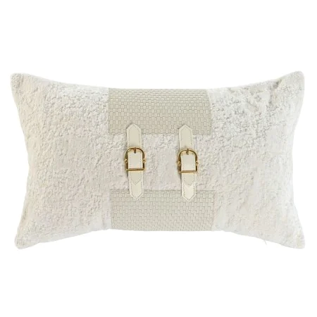 Cojín Home ESPRIT Blanco 50 x 10 x 30 cm de Home ESPRIT, Cojines - Ref: S3053929, Precio: 22,75 €, Descuento: %