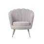 Fauteuil Home ESPRIT Gris Argenté Métal 80 x 75 x 86 cm de Home ESPRIT, Chaises - Réf : S3053961, Prix : 210,89 €, Remise : %