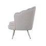 Poltrona Home ESPRIT Cinzento Prateado Metal 80 x 75 x 86 cm de Home ESPRIT, Cadeiras - Ref: S3053961, Preço: 210,89 €, Desco...