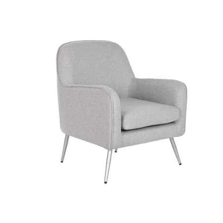 Sillón Home ESPRIT Gris Plateado 71 x 68 x 81 cm de Home ESPRIT, Sillas - Ref: S3053969, Precio: 183,09 €, Descuento: %