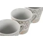 Juego de Tazas de Café Home ESPRIT Blanco Beige Gres 180 ml 4 Piezas de Home ESPRIT, Tazas - Ref: S3053977, Precio: 13,14 €, ...