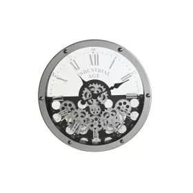 Horloge Murale Home ESPRIT Noir Argenté Métal Verre Engrenage 52 x 8,5 x 52 cm de Home ESPRIT, Pendules murales - Réf : S3053...