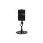 Horloge de table Home ESPRIT Noir Argenté Métal Verre 18 x 17 x 33 cm de Home ESPRIT, Pendulettes de bureau - Réf : S3054021,...