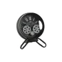 Horloge de table Home ESPRIT Noir Argenté Métal Verre 16,5 x 11 x 21 cm de Home ESPRIT, Pendulettes de bureau - Réf : S305402...