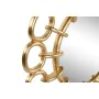 Wall mirror Home ESPRIT Golden Resin 95 x 5 x 95 cm by Home ESPRIT, Wall-Mounted Mirrors - Ref: S3054043, Price: 164,87 €, Di...