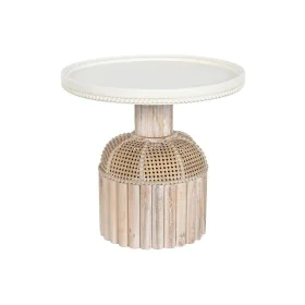 Table d'appoint Home ESPRIT Blanc Naturel Sapin 60 x 60 x 56 cm de Home ESPRIT, Tables - Réf : S3054094, Prix : 100,58 €, Rem...